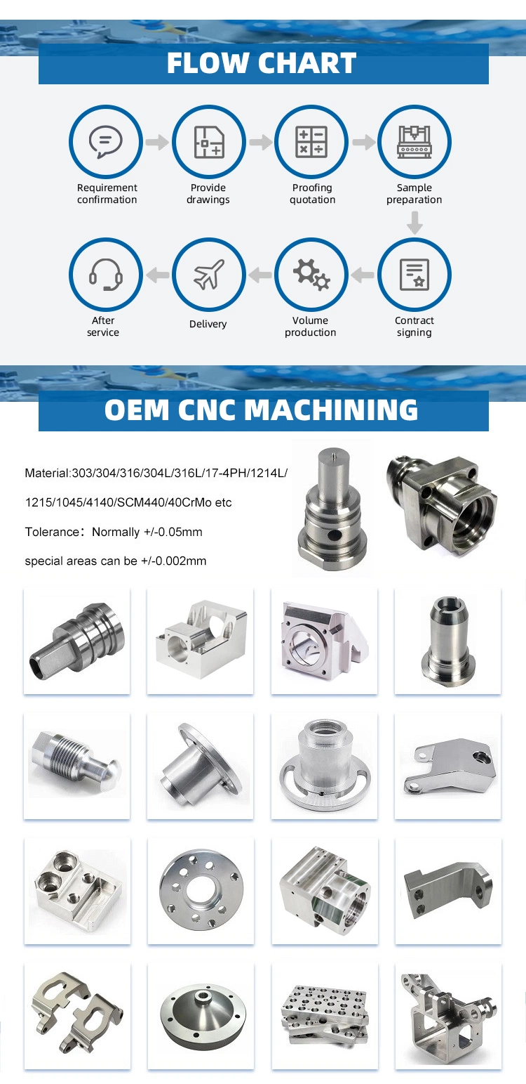 CNC Stainless Steel Titanium Alloy Machining Parts Service New Product